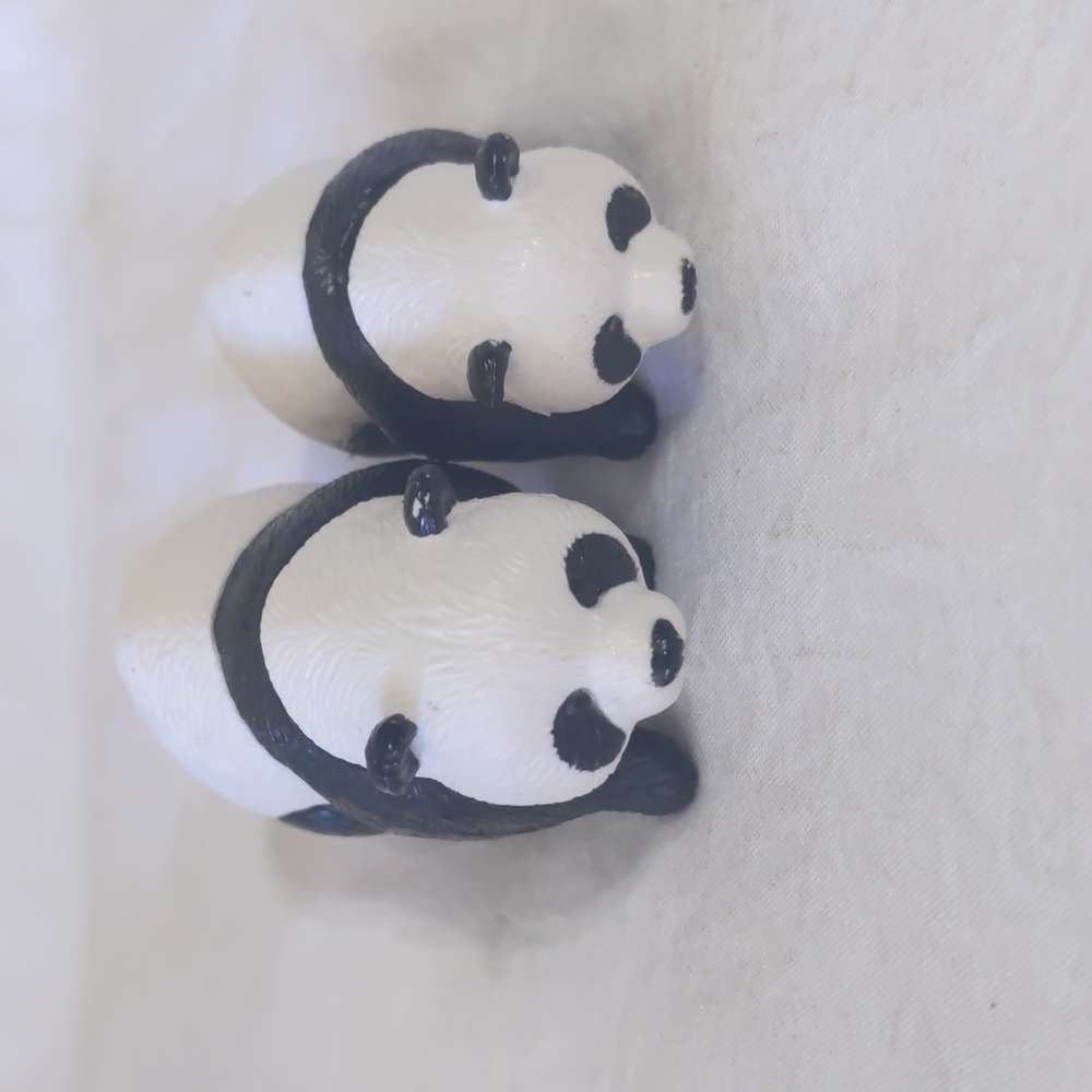 Panda Cute Cartoon Chinese Style Animal Figurines Micro Landscape Art Craftworks